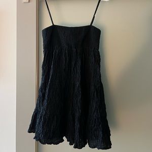 ZARA TIERED MINI DRESS